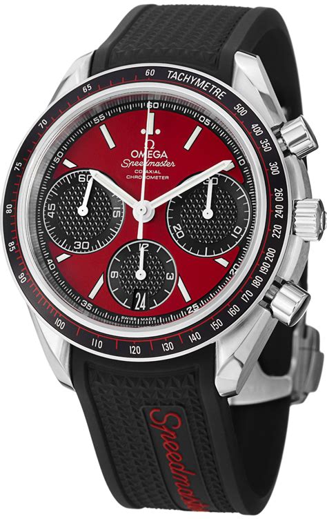 omega speedmaster racing warch|omega speedmaster red.